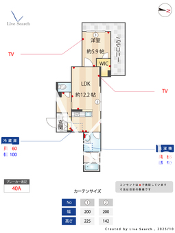 ラナコートキタザワ 302 【東京都東北沢】 の間取り図