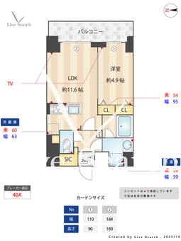 S-RESIDENCE新宿早稲田avelis 204 【東京都早稲田駅】 の間取り図