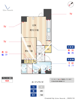 プライムメゾン代官山 201 【東京都中目黒】 の間取り図