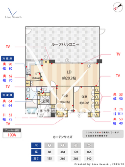 ザ・岡本プレミアム 1002 【兵庫県岡本駅】 の間取り図