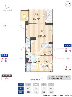 グリナージュ 202 【神奈川県よみうりランド前駅】 の間取り図