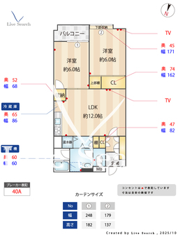 西池袋グリーンハイツ 207 【東京都要町】 の間取り図