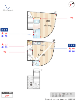 仙川アパートメント 201 【東京都仙川駅】 の間取り図