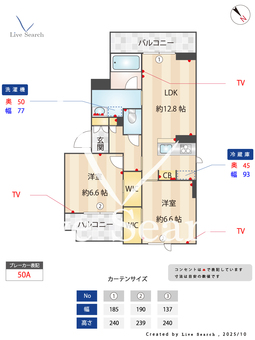 エテルカートクキ 301 【埼玉県久喜駅】 の間取り図