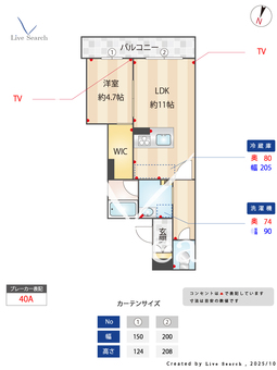 シャーメゾンMo下大利 202 【福岡県下大利駅】 の間取り図