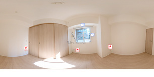 フュージョナル両国クアトロ 302 【東京都都営新宿線 菊川駅】 の間取り図