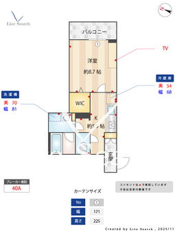 シャーメゾン　リバーサイド 201 【熊本県熊本駅】 の間取り図