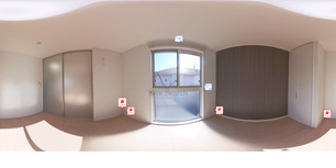 ヴィラ・クレストE 203 【茨城県赤塚】 の間取り図