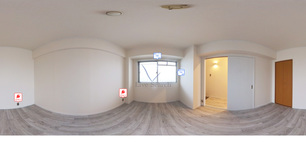 アビタ桜 402 【大阪府	阪急宝塚線「豊中」徒歩12分】 の間取り図