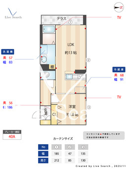 フォンテーヌ西紺屋 0101 【和歌山県ＪＲ阪和線 和歌山駅】 の間取り図