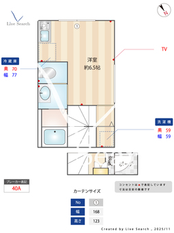 ベレガンス八千代台II 202 【千葉県八千代台駅】 の間取り図