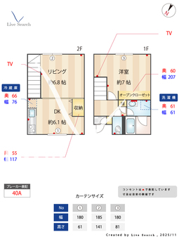 SAM＆KEY B 【東京都池袋駅】 の間取り図
