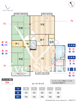 リベックス2号館 0202 【大阪府南海電鉄南海本線 尾崎駅】 の間取り図