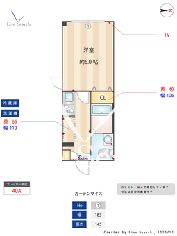 高円寺ノール 101 【東京都高円寺駅】 の間取り図