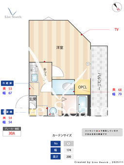 LINKS YOKOHAMA SASABORI 201 【神奈川県上大岡駅】 の間取り図