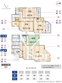 北初富戸建て  【千葉県北初富】 の間取り図