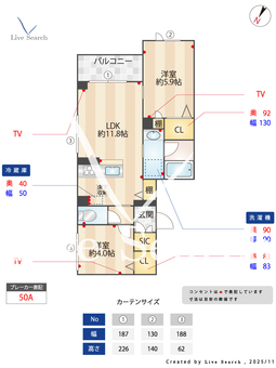 ルミラ　Ⅰ 101 【千葉県本八幡】 の間取り図