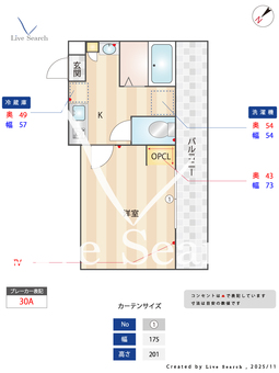 LINKS YOKOHAMA SASABORI 303 【神奈川県上大岡駅】 の間取り図