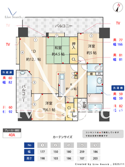 KDXレジデンス西公園 301 【福岡県大濠公園駅】 の間取り図