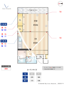 諏訪町マンション 206 【東京都西早稲田駅】 の間取り図