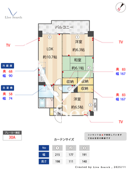 エコーハイツ伏屋 401 【愛知県 近鉄名古屋線伏屋駅】 の間取り図