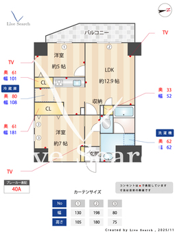 玉造Base 701 【大阪府大阪環状線　玉造駅】 の間取り図