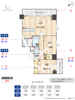 835330R ランドール浅草 201 【東京都浅草駅】 の間取り図