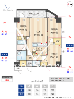 818687R ルネ浅草イースト 601 【東京都浅草駅】 の間取り図