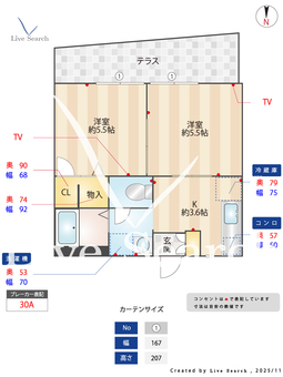 カルモTHK 101 【神奈川県弘明寺駅】 の間取り図