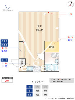 Phoenix平尾南 201 【福岡県西鉄平尾駅】 の間取り図