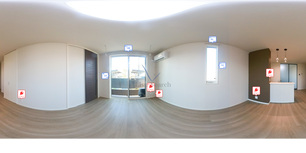 9641　エスパシオK 101 【滋賀県近江八幡駅】 の間取り図