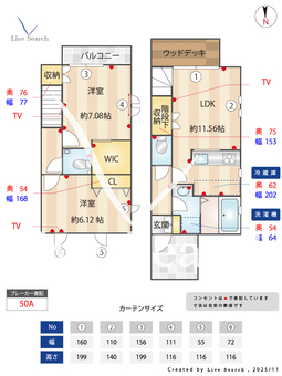 Raffinato N3 【東京都成城学園前駅】 の間取り図
