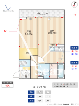 エンテスカリオン 201 【埼玉県南越谷駅】 の間取り図