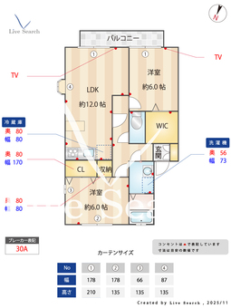 アーバンヒルズⅡ  201 【埼玉県吉川】 の間取り図