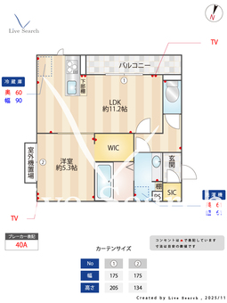 エンテスカリオン 305 【埼玉県南越谷駅】 の間取り図