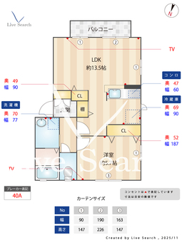 クレメント　I 201 【茨城県赤塚駅】 の間取り図