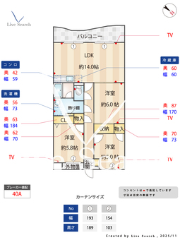 Sayshell 305 【神奈川県橋本駅　】 の間取り図