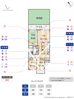 コーポレート東浦和2号棟 107 【埼玉県東浦和駅】 の間取り図