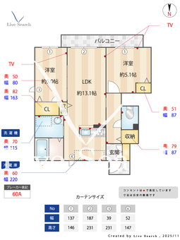 クラーヴィス谷上 101 【兵庫県谷上駅】 の間取り図
