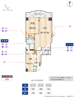 グランソレイユ大宮 502 【埼玉県京浜東北・根岸線　大宮駅　徒歩23分】 の間取り図