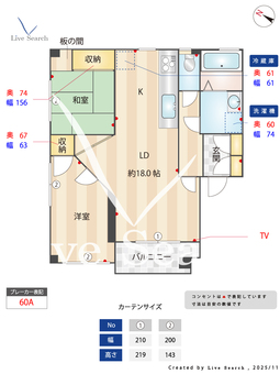 ヴィラ柏 201 【埼玉県柳瀬川駅】 の間取り図
