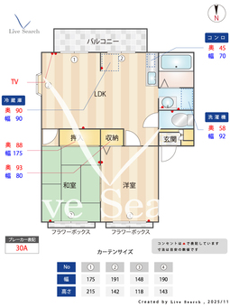 エトワールサンエー 201 【茨城県石岡駅】 の間取り図