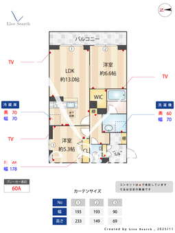 グリナージュ 103 【神奈川県小机駅】 の間取り図