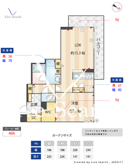 ドッゴミーム 411 【神奈川県鶴見駅】 の間取り図
