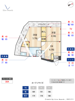 冨永ビル 402 【福岡県博多南駅】 の間取り図