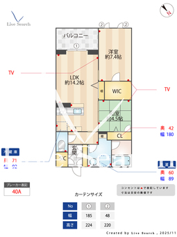 ドッゴミーム 409 【神奈川県鶴見駅】 の間取り図