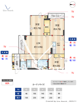 グリナージュ 202 【神奈川県小机駅】 の間取り図