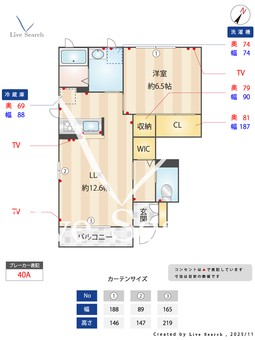 ネオアルカディア 101 【茨城県つくば駅】 の間取り図