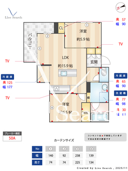 ブルームステージ 202 【神奈川県長津田駅】 の間取り図