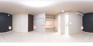 アレスリーベ陣場 301 【茨城県万博記念公園駅】 の間取り図